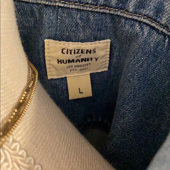 ❤️SOLD❤️Citizens of humanity denim jumpsuit - Picture 15 of 16